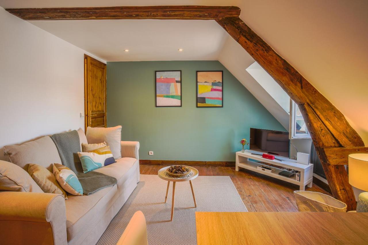 Le Nid De Bavole - Duplex De Charme Au Coeur D'Honfleur Онфлер Екстер'єр фото